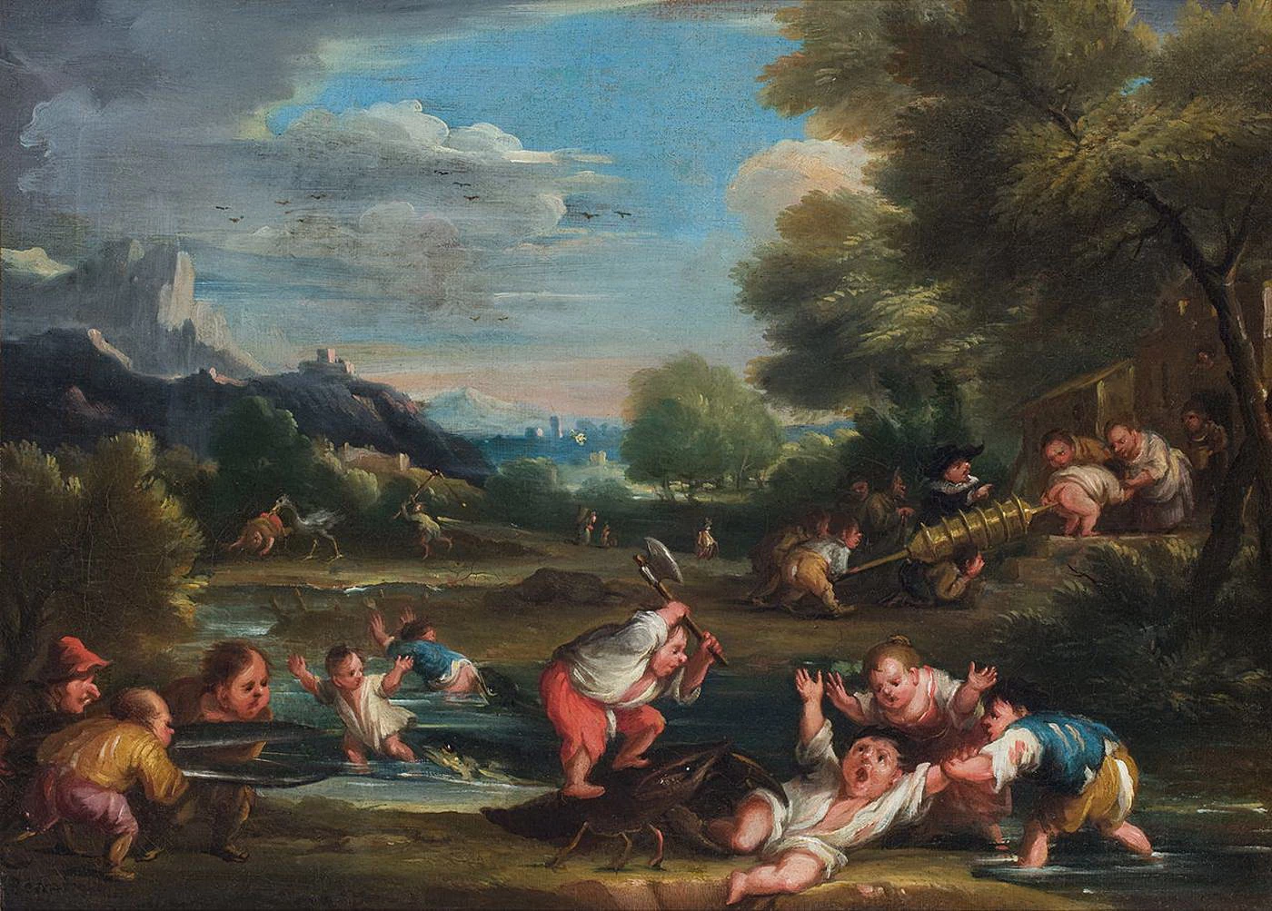  15-Dwarf salva i compagni dall'attacco di un gambero-Museo Civico di Padova 